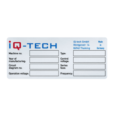 Vorbedruckte UL-Etiketten