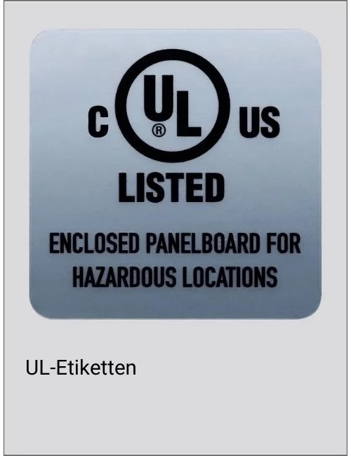 UL-Etiketten
