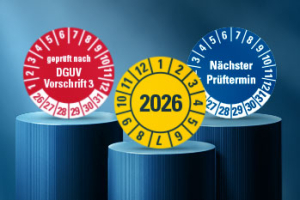 Prüfplaketten von HEIN – Unsere Topseller für sichere Prüfungen