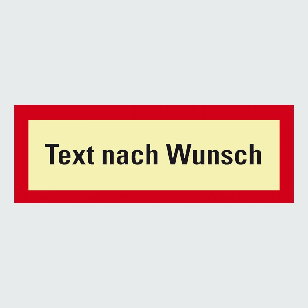 Kategorie Individuelle Feuerwehrschilder image