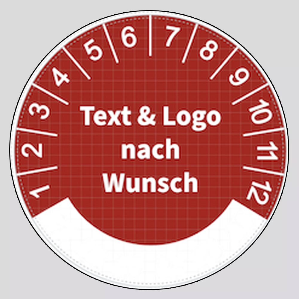 Kategorie Individuelle Prüfplaketten selbst gestalten image
