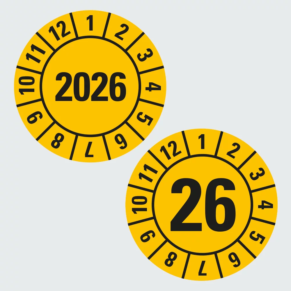 Kategorie Jahresprüfplakette 2026 image