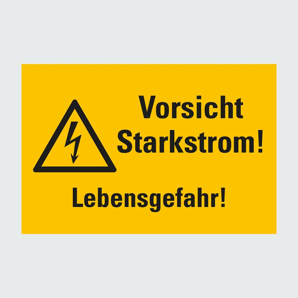 Kategorie Kombischild Starkstrom image