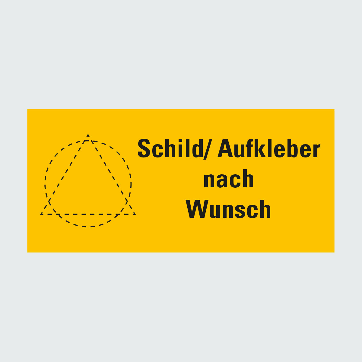 Kategorie Individuelle Sicherheitszeichen selbst gestalten image