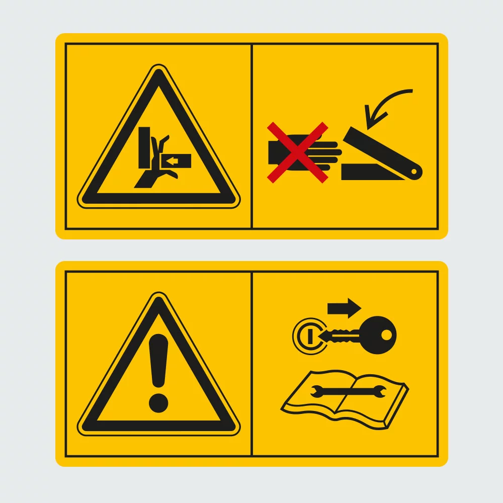 Kategorie Sicherheitszeichen nur mit Symbol image