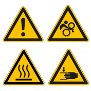 Kategorie Warnschilder für Maschinen und Anlagen image
