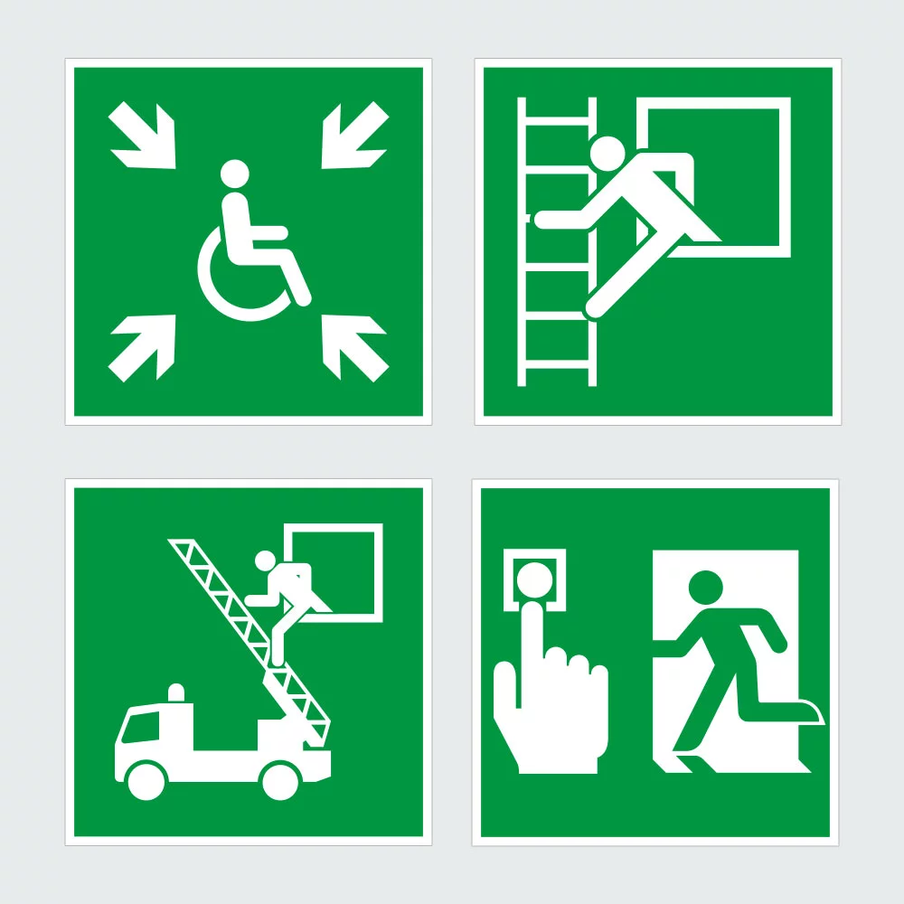 Kategorie Weitere Fluchtwegschilder image