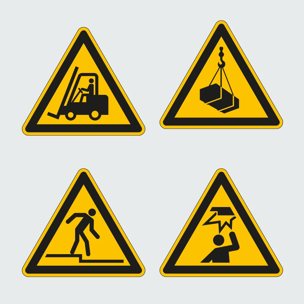 Kategorie Betriebsgelände-Warnschilder image