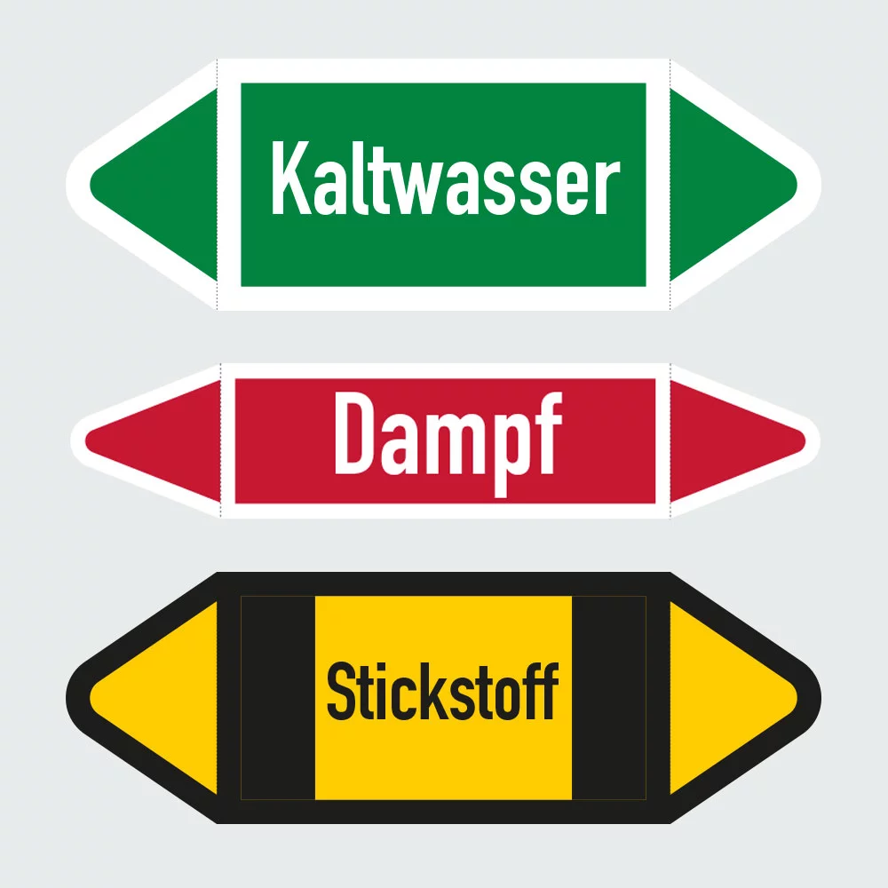 Kategorie Rohrleitungsetiketten image