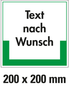 Abfallkennzeichen,TnW.,KU,200x200mm
