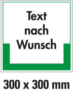 Abfallkennzeichen,TnW.,KU,300x300mm