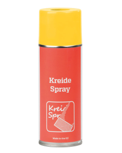 Kreidespray, zur kurzfristigen Kennzeichnung, gelb, 400 ml / Dose