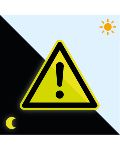 Warnschild allgemeines Warnzeichen