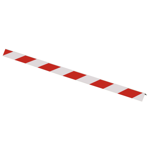 Warnwinkel / Warnmarkierung, rot-weiß, ASR, reflektierende Oberfläche, Aluminium, 50 mm x 990 mm, 1 Stück Warnwinkel / Warnmarkierung, rot-weiß, ASR, reflektierende Oberfläche, Aluminium, 50 mm x 990 mm, 1 Stück