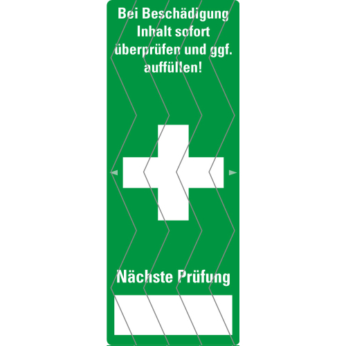 Hauptbild Sicherheitssiegel Erste Hilfe, Haftpapier permanent, 65 x 25 mm, 9 St./Bogen Hauptbild Sicherheitssiegel Erste Hilfe, Haftpapier permanent, 65 x 25 mm, 9 St./Bogen