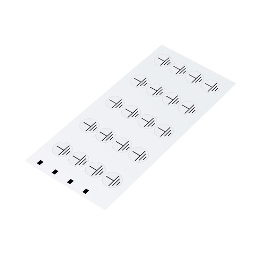 Leiterkennzeichen: Erde E, weiß-schwarz, RoHS konform, Folie selbstklebend, Ø 25 mm, 7 St./Bogen
Leiterkennzeichen: Erde E, weiß-schwarz, RoHS konform, Folie selbstklebend, Ø 25 mm, 7 St./Bogen