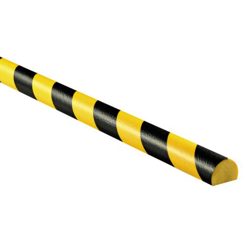 
Knuffi Flächenschutzprofil Typ C, selbstklebend/zum Anschrauben, gelb-schwarz, PU-Schaum, 5000 x 40 x 30 mm, 1 Stück
