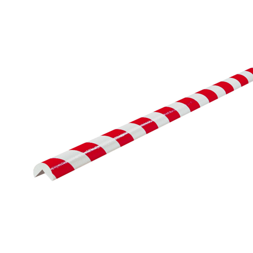 Knuffi Eckschutzprofil Typ A, selbstklebend/zum Anschrauben, rot-weiß, PU-Schaum, 1000 x 40 x 25 mm, 1 Stück
Knuffi Eckschutzprofil Typ A, selbstklebend/zum Anschrauben, rot-weiß, PU-Schaum, 1000 x 40 x 25 mm, 1 Stück