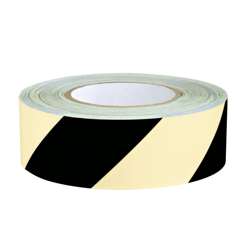 PERMALIGHT Warnmarkierungsband, rechts, gelb-schwarz nachleuchtend, Folie selbstklebend, 50 mm, 16 m / Rolle PERMALIGHT Warnmarkierungsband, rechts, gelb-schwarz nachleuchtend, Folie selbstklebend, 50 mm, 16 m / Rolle