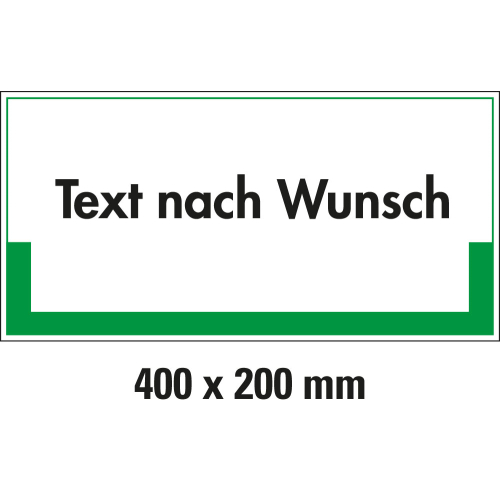 Abfallkennzeichen,TnW.,KU,400x200mm
