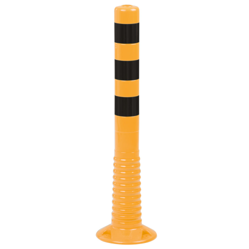 Absperrpfosten StandUp, gelb-schwarz, Polyurethan, Ø 80 mm, 750 mm, 1 Stück Absperrpfosten StandUp, gelb-schwarz, Polyurethan, Ø 80 mm, 750 mm, 1 Stück