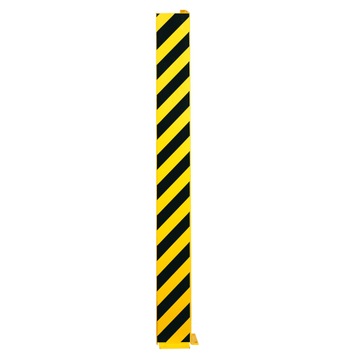 Anfahrschutzprofil L-Form, zum Aufdübeln, DGUV, gelb-schwarz, Stahl pulverbeschichtet, 160 mm x 1500 mm x 160 mm, 1 Stück Anfahrschutzprofil L-Form, zum Aufdübeln, DGUV, gelb-schwarz, Stahl pulverbeschichtet, 160 mm x 1500 mm x 160 mm, 1 Stück