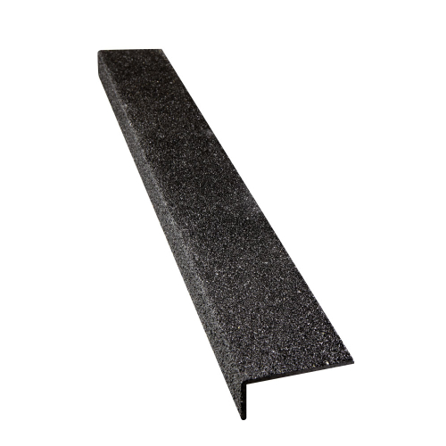 Antirutsch-Treppenprofil, R13, schwarz, glasfaserverstärkter Spezialkunststoff, 800 mm x 70 mm x 30 mm, 1 Stück Antirutsch-Treppenprofil, R13, schwarz, glasfaserverstärkter Spezialkunststoff, 800 mm x 70 mm x 30 mm, 1 Stück