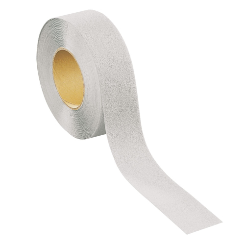 Antirutschbelag für helle Untergründe, Rutschhemmung R 13, transparent, DGUV, selbstklebend, 50 mm, 18,3 m / Rolle Antirutschbelag für helle Untergründe, Rutschhemmung R 13, transparent, DGUV, selbstklebend, 50 mm, 18,3 m / Rolle