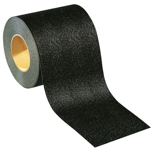 Antirutschbelag für unebene Flächen verformbar, Rutschhemmung R 13, schwarz, DGUV, selbstklebend, 150 mm, 18,3 m / Rolle Antirutschbelag für unebene Flächen verformbar, Rutschhemmung R 13, schwarz, DGUV, selbstklebend, 150 mm, 18,3 m / Rolle