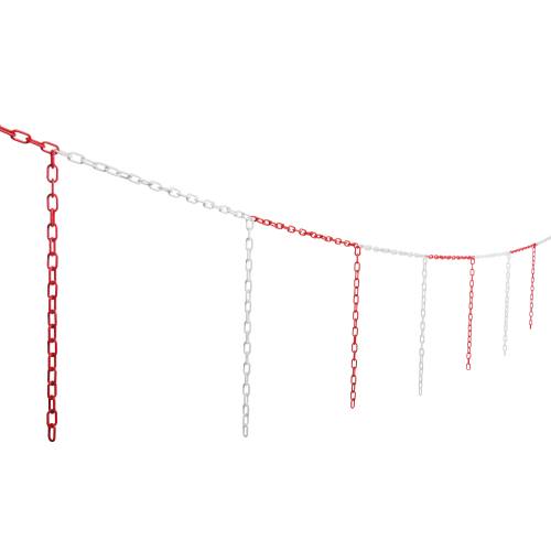 Barriere,8 vertikal Ketten,r/w/KU,5m Barriere,8 vertikal Ketten,r/w/KU,5m