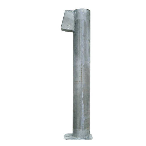 Bodenhülse für Rohrrahmen oder -pfosten, Stahl feuerverzinkt, Ø 76 mm, 500 mm, 1 Stück Bodenhülse für Rohrrahmen oder -pfosten, Stahl feuerverzinkt, Ø 76 mm, 500 mm, 1 Stück