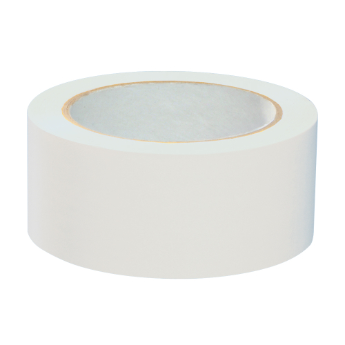 Bodenmarkierungsband Standard, weiß, PVC-Folie, 50 mm, 33m / Rolle
