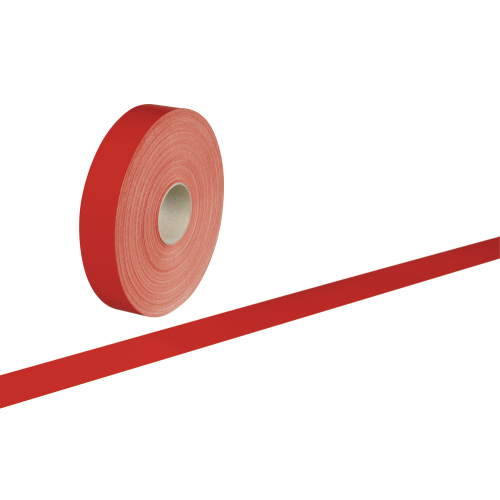 Bodenmarkierungsband Strong, rot, Elastomer, 50 mm, 50 m / Rolle Bodenmarkierungsband Strong, rot, Elastomer, 50 mm, 50 m / Rolle