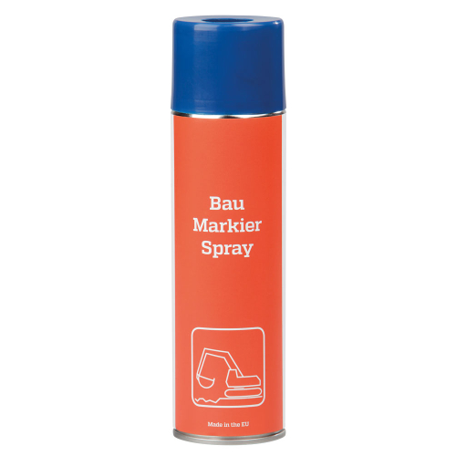 Bodenmarkierungsfarbe: Baustellen-Markierfarbe, blau, 500 ml, 1 Stück Bodenmarkierungsfarbe: Baustellen-Markierfarbe, blau, 500 ml, 1 Stück