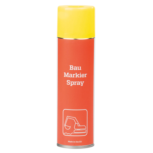 Bodenmarkierungsfarbe: Baustellen-Markierfarbe, gelb, 500 ml, 1 Stück Bodenmarkierungsfarbe: Baustellen-Markierfarbe, gelb, 500 ml, 1 Stück