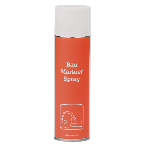 Bodenmarkierungsfarbe: Baustellen-Markierfarbe, weiß, 500 ml, 1 Stück