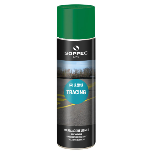Bodenmarkierungsfarbe: SOPPEC Tracing®, grün, 500 ml, 1 Stück Bodenmarkierungsfarbe: SOPPEC Tracing®, grün, 500 ml, 1 Stück