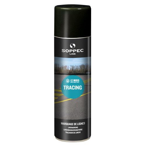 Bodenmarkierungsfarbe: SOPPEC Tracing®, schwarz, 500 ml, 1 Stück Bodenmarkierungsfarbe: SOPPEC Tracing®, schwarz, 500 ml, 1 Stück