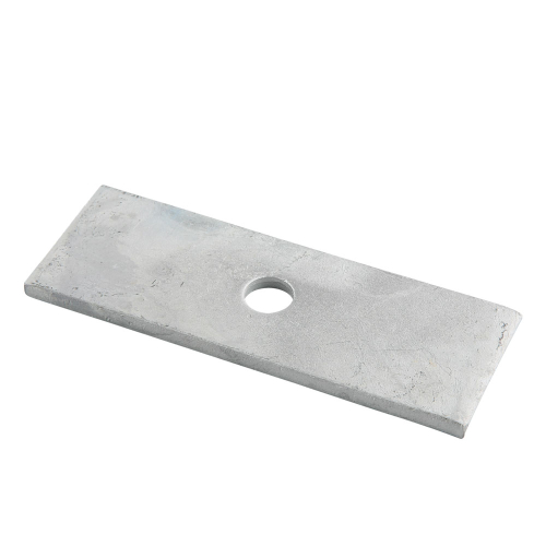 Decklasche M 10, für Stahlschutzplanken Typ B, 1 Stück Decklasche M 10, für Stahlschutzplanken Typ B, 1 Stück
