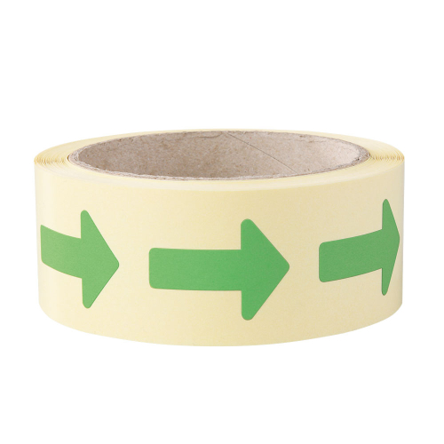 Etiketten Pfeil, zum Selbstbeschriften, grün, Papier ablösbar, 35x25 mm, 500 St./Rolle Etiketten Pfeil, zum Selbstbeschriften, grün, Papier ablösbar, 35x25 mm, 500 St./Rolle