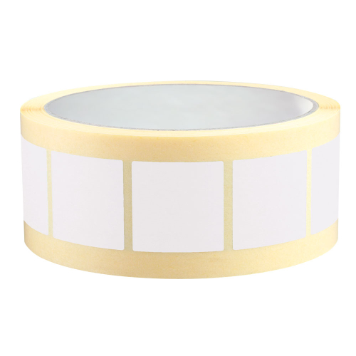 Etiketten zum Selbstbeschriften, weiß, Papier ablösbar, 25x25 mm, 500 St./Rolle Etiketten zum Selbstbeschriften, weiß, Papier ablösbar, 25x25 mm, 500 St./Rolle