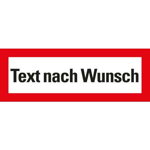 Feuerwehrschild,TnW,PF,420x148mm