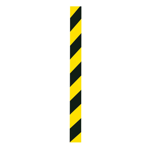 Flachmarkierung, ASR, linksweisend, gelb-schwarz, Aluminium, 990 mm x 100 mm, 1 Stück Flachmarkierung, ASR, linksweisend, gelb-schwarz, Aluminium, 990 mm x 100 mm, 1 Stück