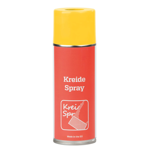Kreidespray, zur kurzfristigen Kennzeichnung, gelb, 400 ml / Dose