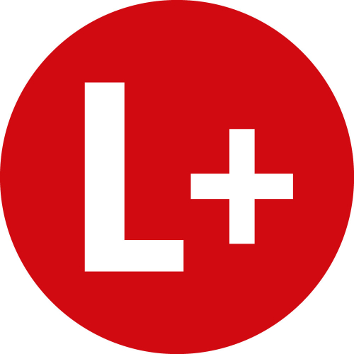 Leiterkennzeichen: Gleichstromnetz L+, rot-weiß, Folie mit Oberflächenschutz, Ø 16 mm, 10 St./Bogen Leiterkennzeichen: Gleichstromnetz L+, rot-weiß, Folie mit Oberflächenschutz, Ø 16 mm, 10 St./Bogen