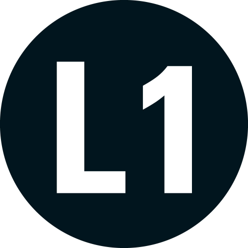 Leiterkennzeichen: Wechselstromnetz L1, schwarz-weiß, PET laminiert, Folie selbstklebend, Ø 16 mm, 10 St./Bogen Leiterkennzeichen: Wechselstromnetz L1, schwarz-weiß, PET laminiert, Folie selbstklebend, Ø 16 mm, 10 St./Bogen