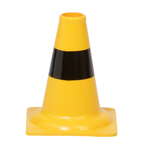 Leitkegel: Leitkegel für Betriebsgelände leichte Ausführung, gelb-schwarz, PVC, 0,2 kg, 200 mm, 1 Stück Leitkegel: Leitkegel für Betriebsgelände leichte Ausführung, gelb-schwarz, PVC, 0,2 kg, 200 mm, 1 Stück