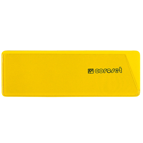 Magnetischer Etikettenhalter, gelb, 97 x 58 mm, 100 St./Verpackungseinheit Magnetischer Etikettenhalter, gelb, 97 x 58 mm, 100 St./Verpackungseinheit
