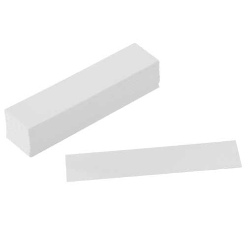 Papierstreifen zum Selbstbeschriften, weiß, 500 x 12 mm, 100 St./Verpackungseinheit Papierstreifen zum Selbstbeschriften, weiß, 500 x 12 mm, 100 St./Verpackungseinheit