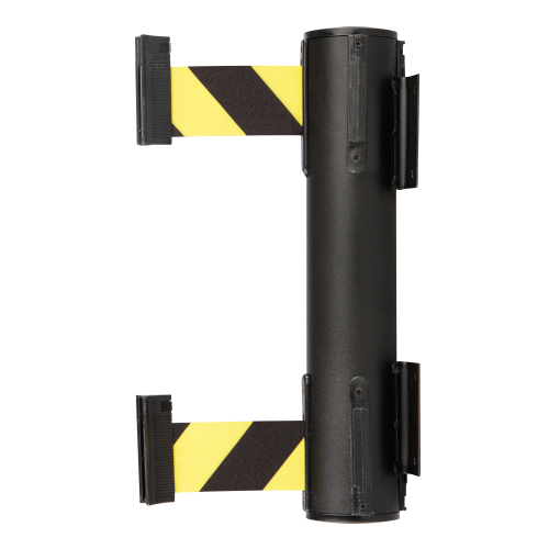RS-GUIDESYSTEMS Wandkassette Dual, doppelter Auszug, schwarz, Gurt gelb-schwarz, 4 m, 1 Stück RS-GUIDESYSTEMS Wandkassette Dual, doppelter Auszug, schwarz, Gurt gelb-schwarz, 4 m, 1 Stück